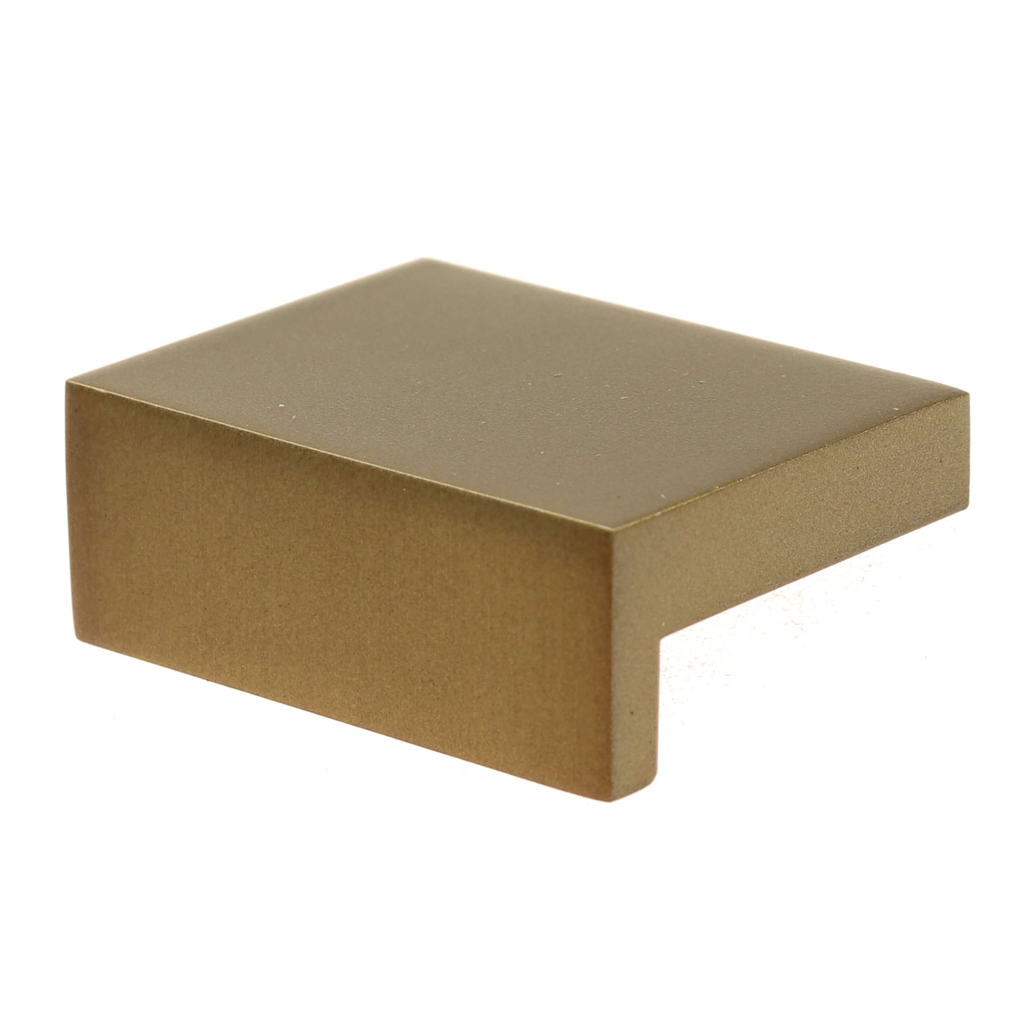 1 1/2" (38mm) Modern Rectangular Drawer Finger Pull Cabinet Knob