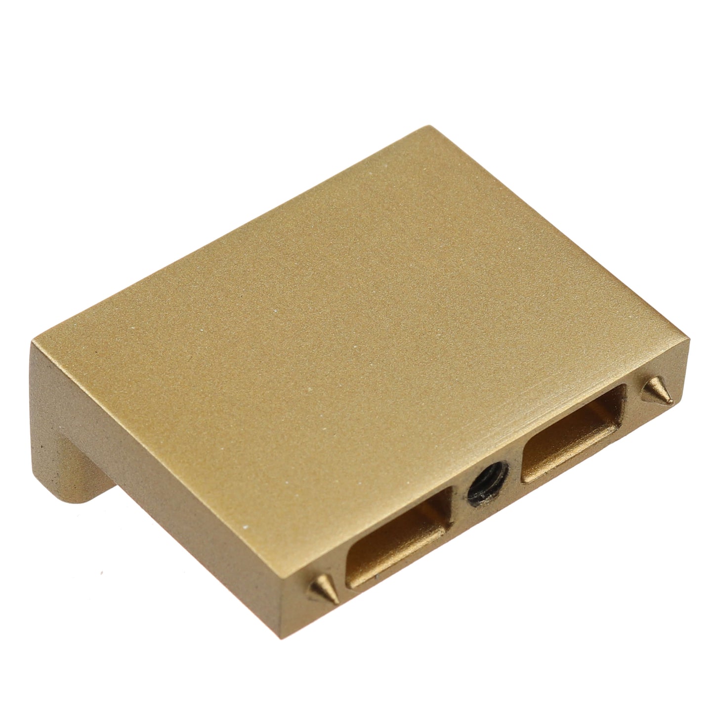 1 1/2" (38mm) Modern Rectangular Drawer Finger Pull Cabinet Knob