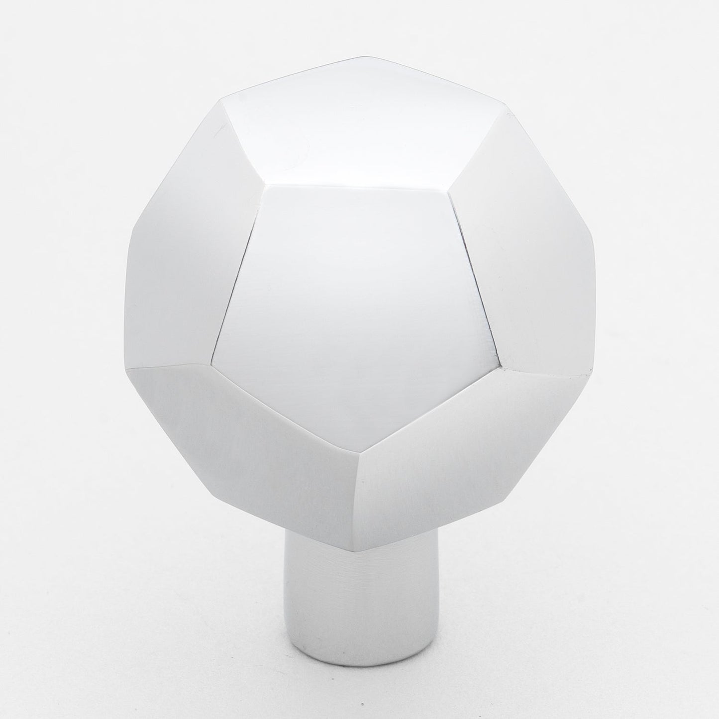1 1/2" (38mm) Solid Faceted Cabinet Knob