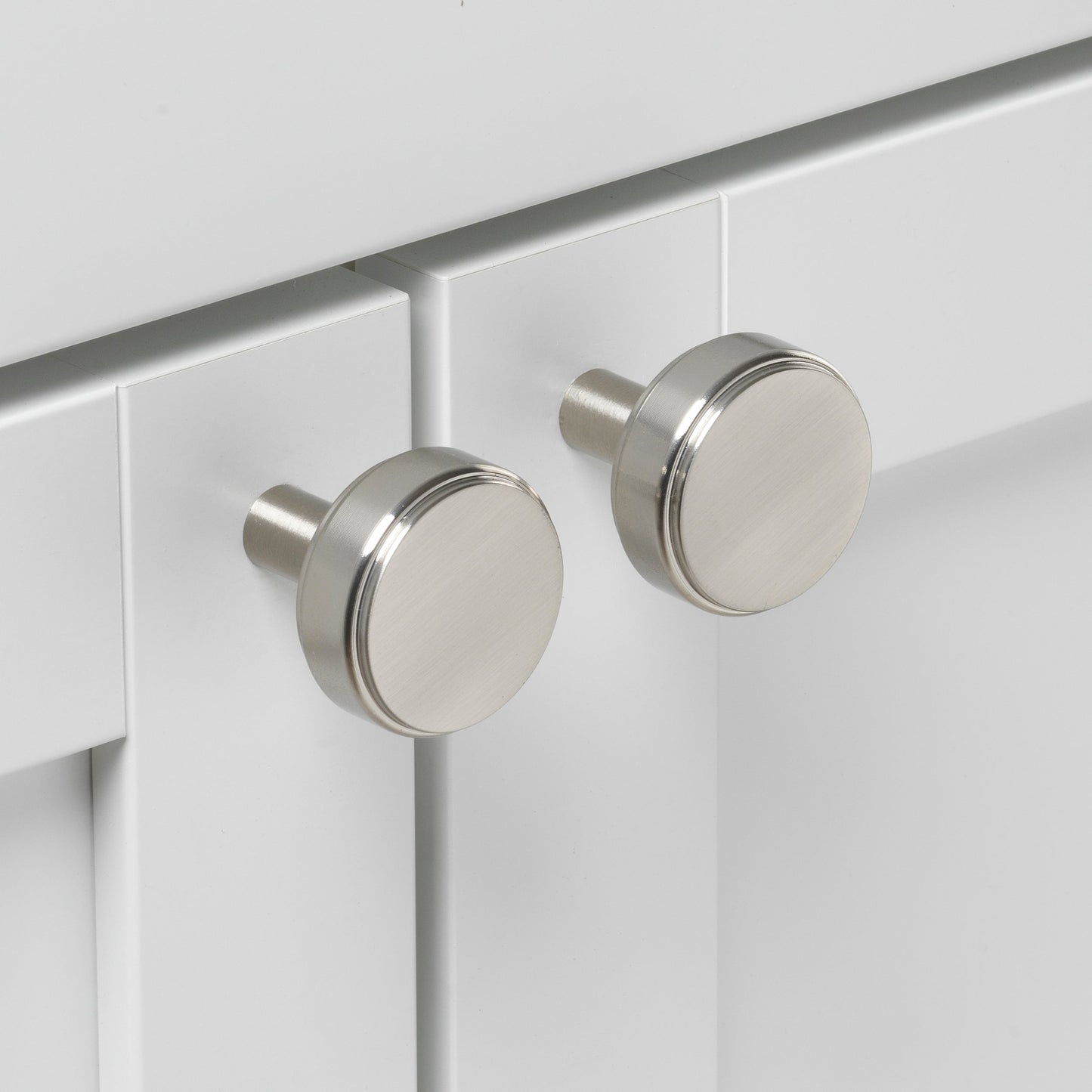1 1/2" (38mm) Solid Smooth Round Cabinet Knob