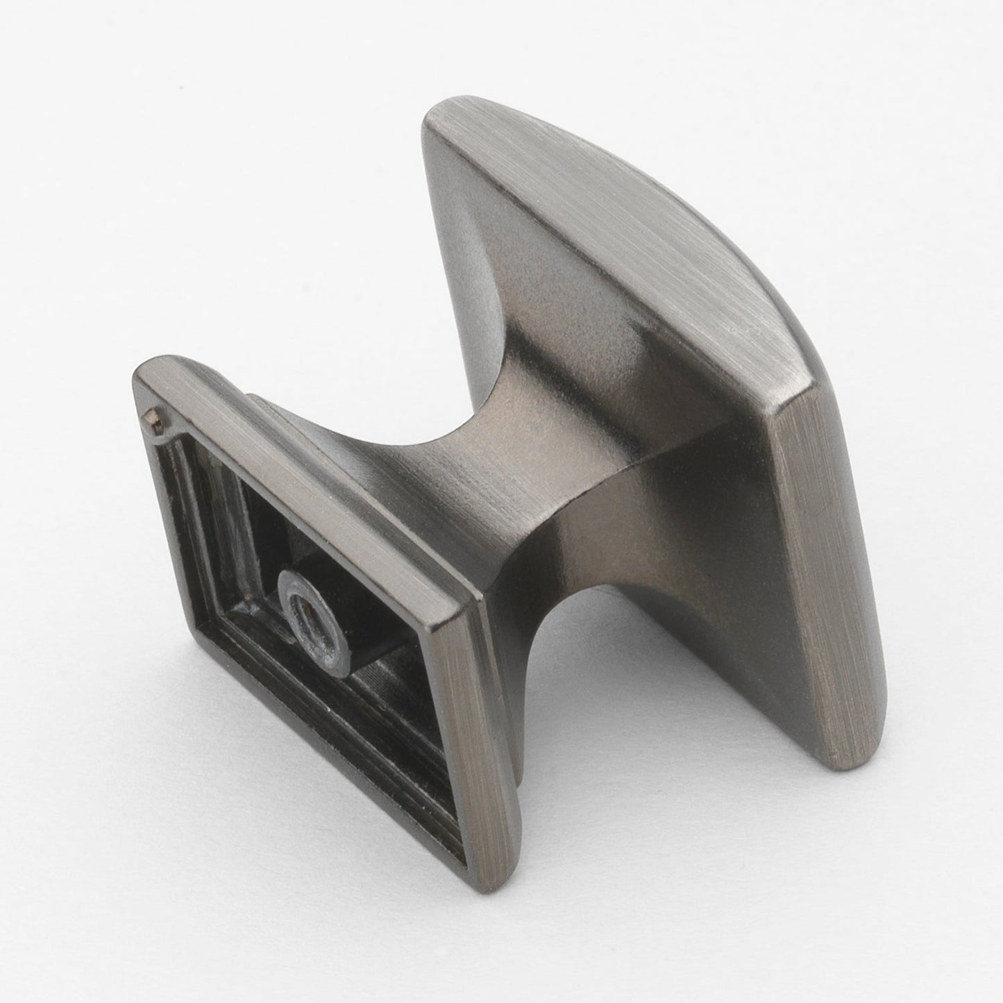 1 1/4" (32mm) Domed Convex Square Cabinet Knob