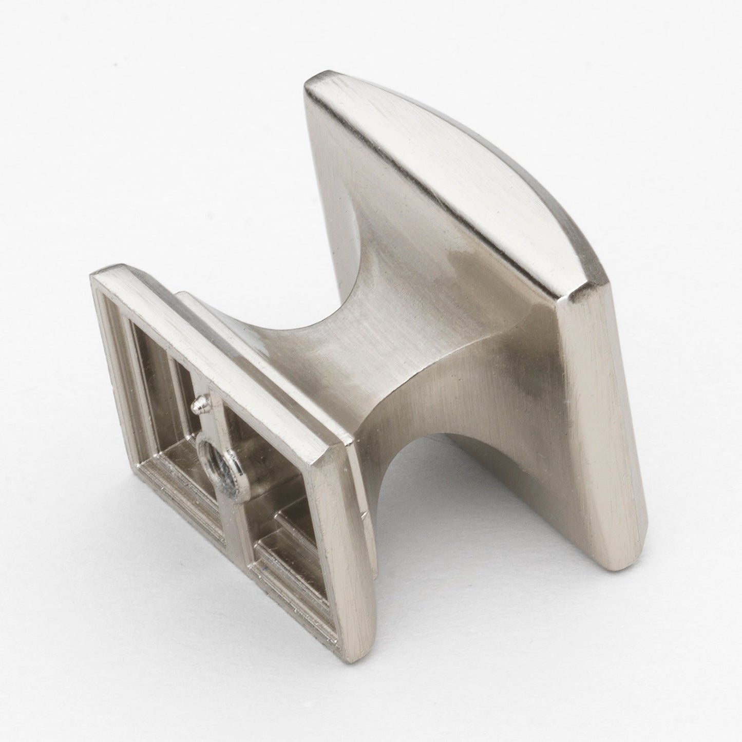 1 1/4" (32mm) Domed Convex Square Cabinet Knob