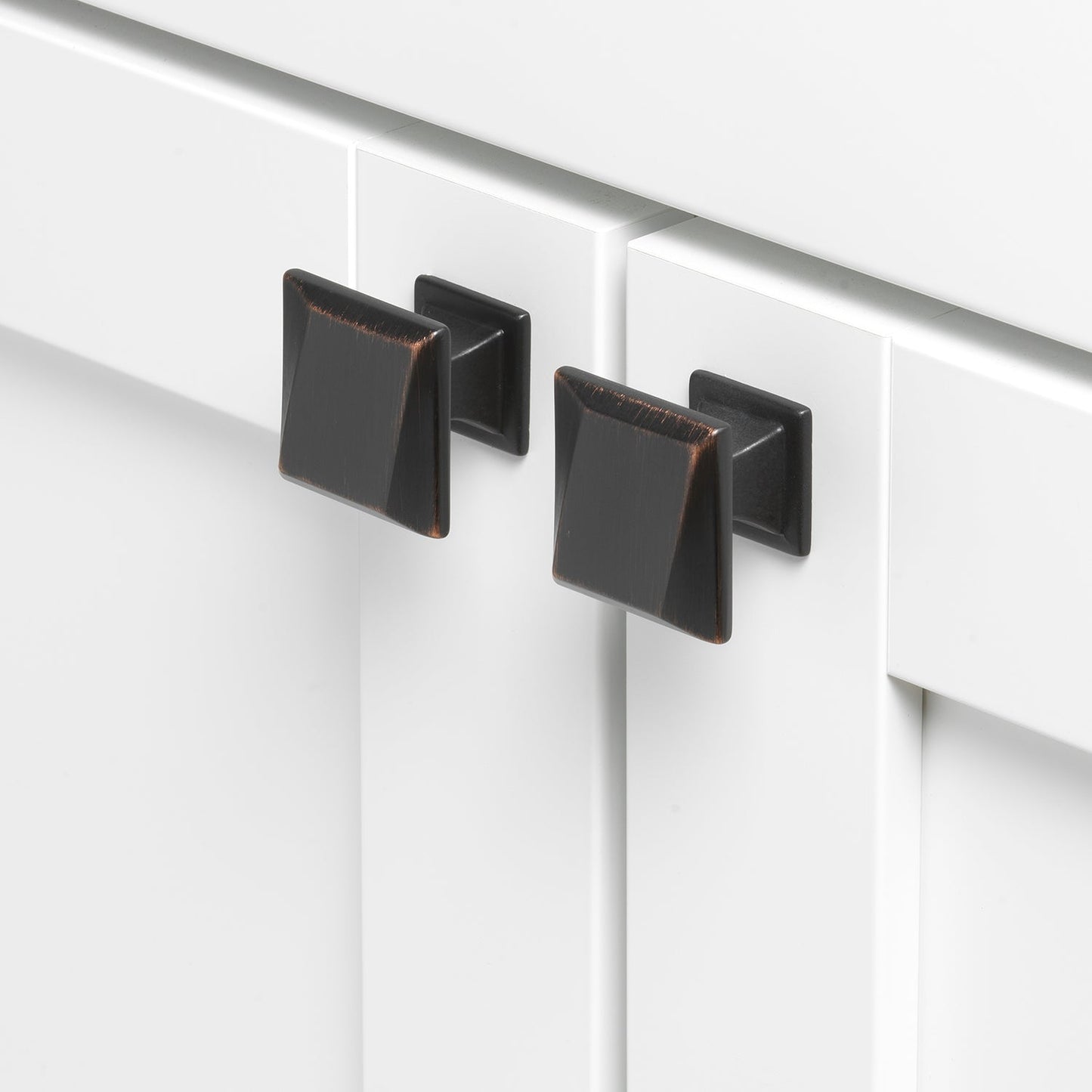 1 1/4" (32mm) Twisted Square Drawer Cabinet Knob