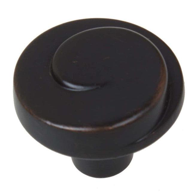 1 1/8" (28.5mm) Classic Swirl Wave Cabinet Knob