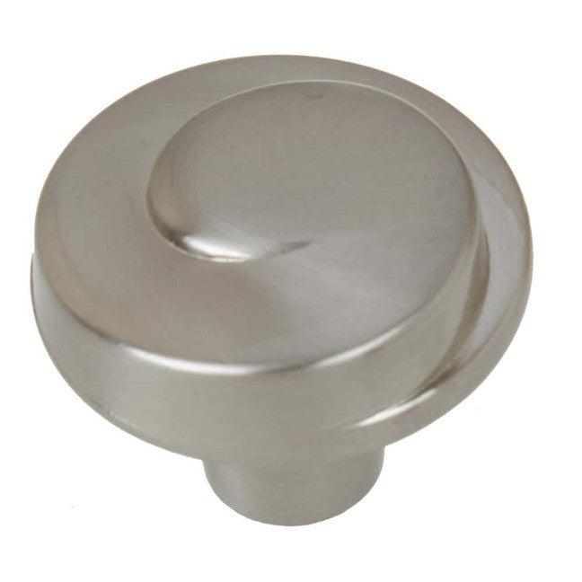 1 1/8" (28.5mm) Classic Swirl Wave Cabinet Knob