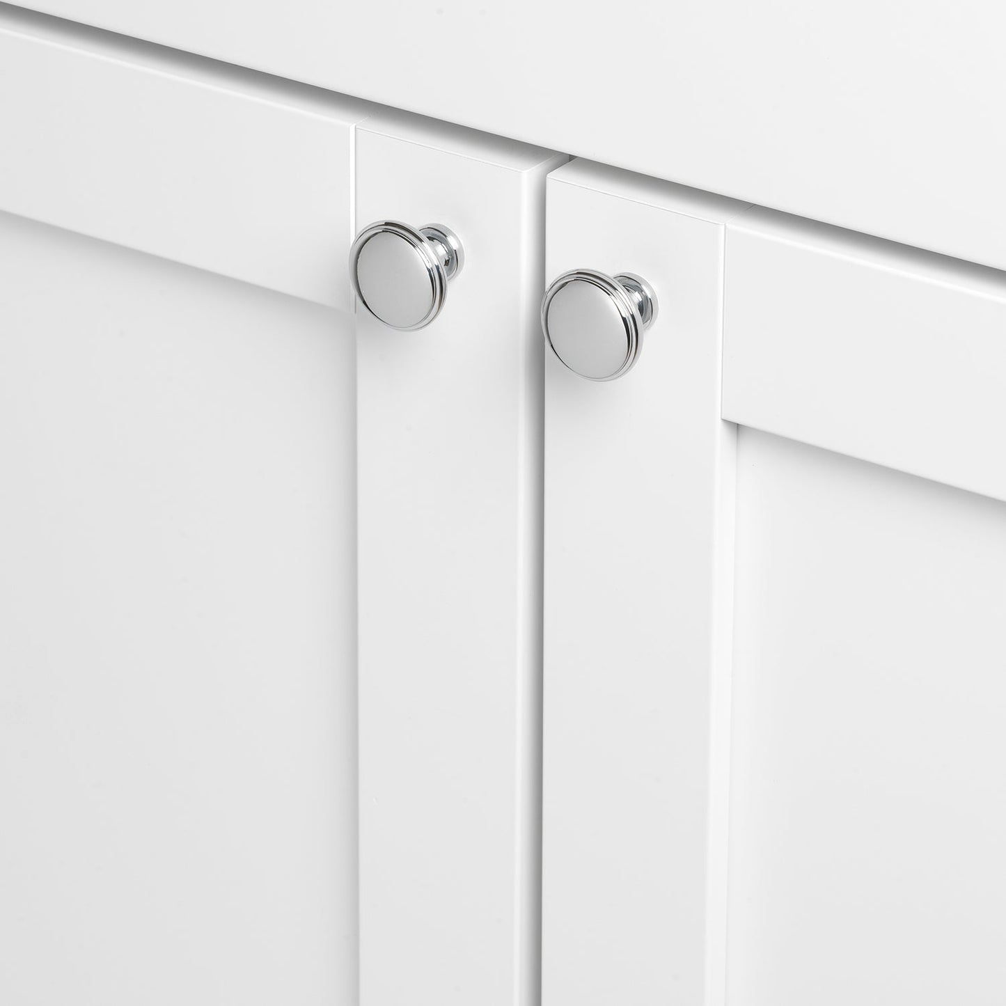 1 1/8" (28.5mm) Round Ring Classic Cabinet Knob
