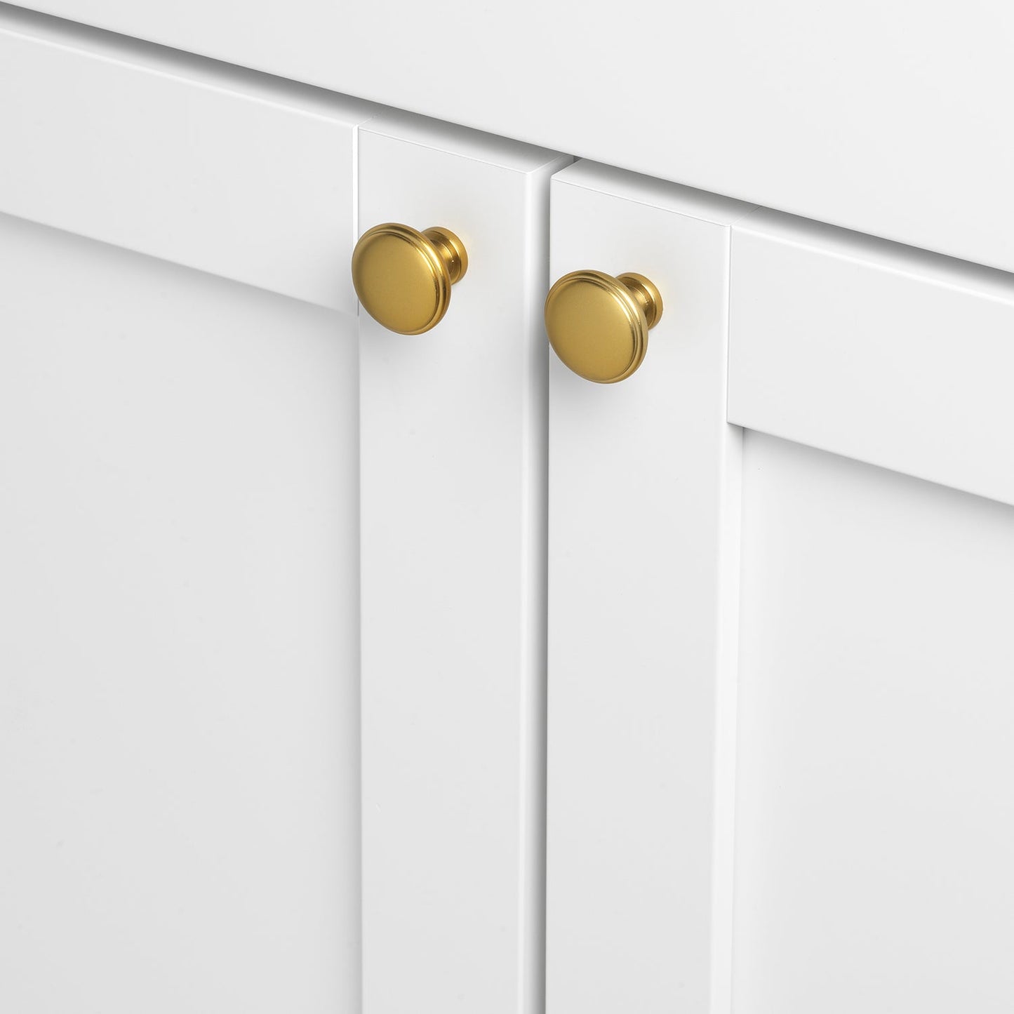 1 1/8" (28.5mm) Round Ring Classic Cabinet Knob