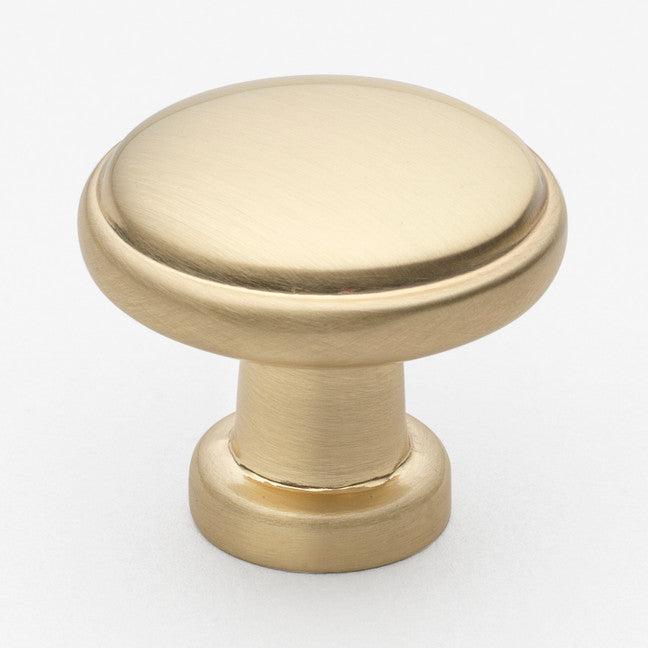 1 1/8" (28.5mm) Round Ring Classic Cabinet Knob
