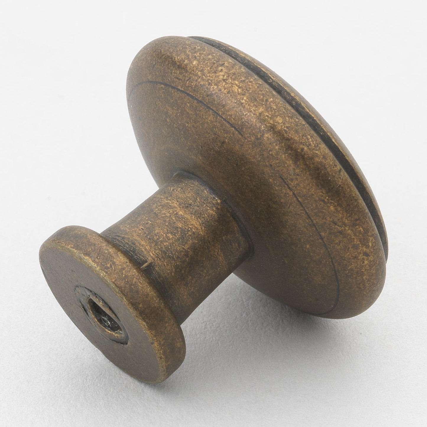 1 1/8" (28.5mm) Round Ring Classic Cabinet Knob