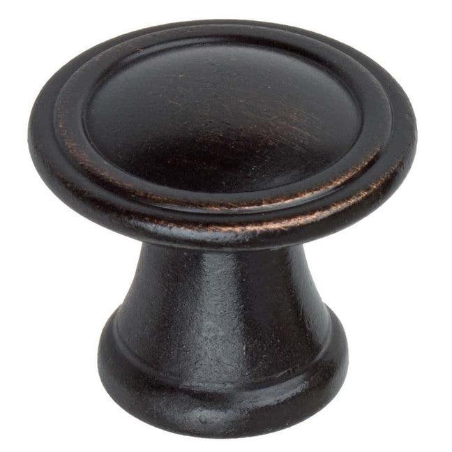 1" (25mm) Classic Reeded Round Cabinet Knob