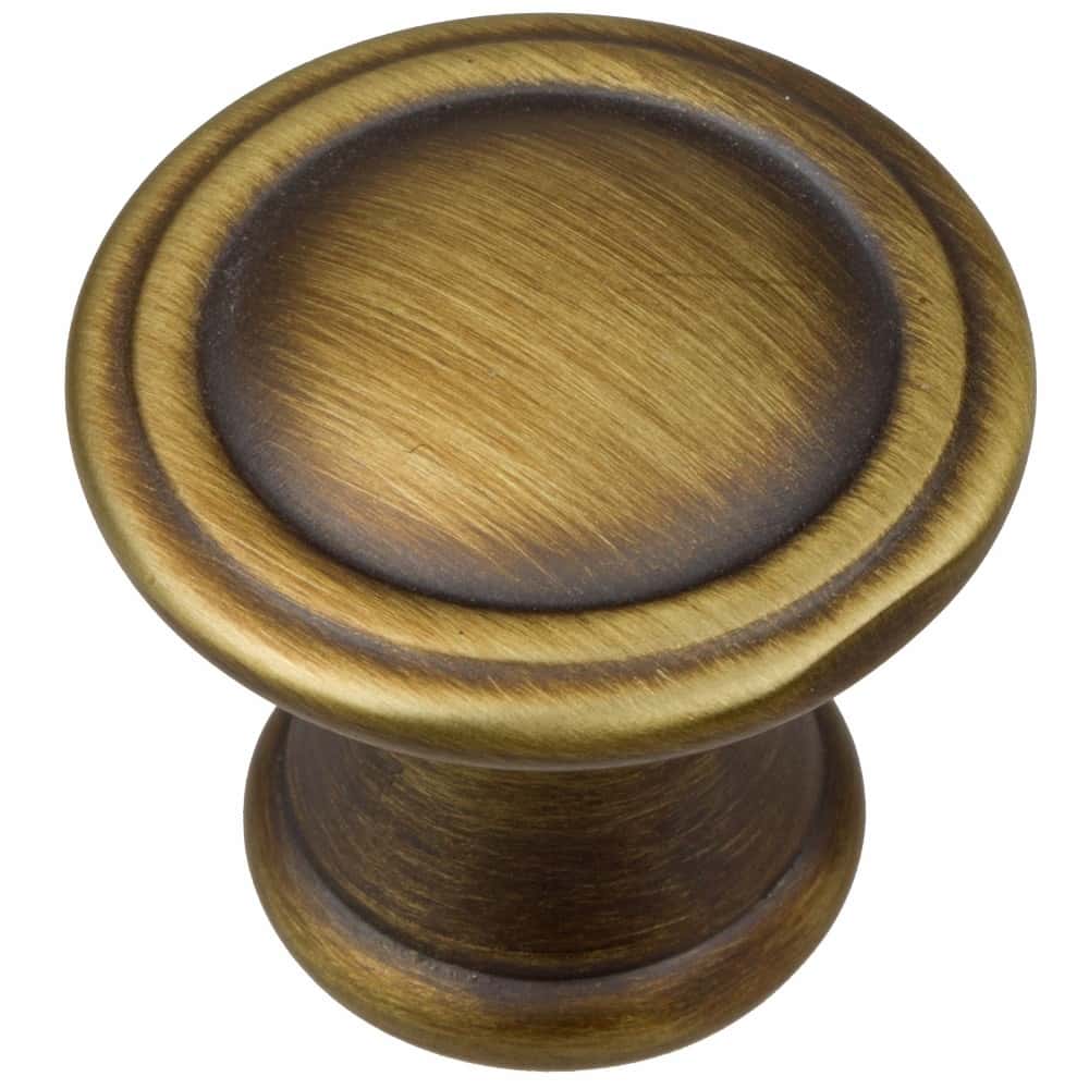 1" (25mm) Classic Reeded Round Cabinet Knob