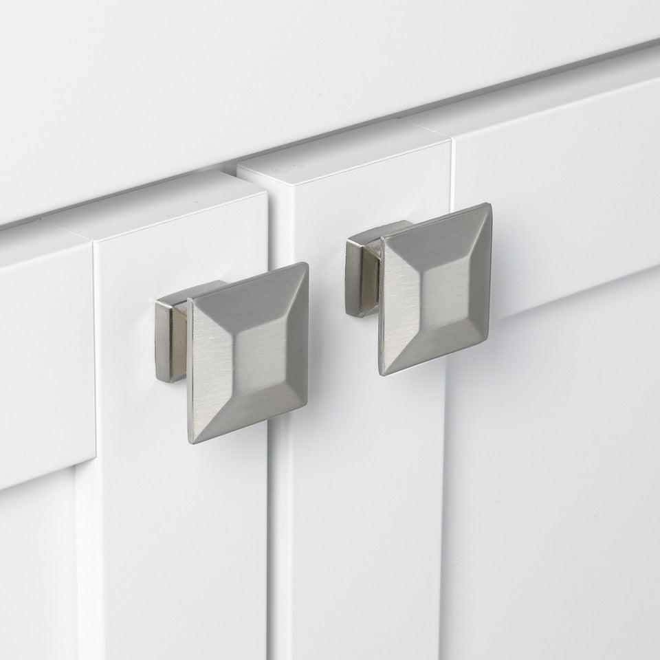 1 3/8" (35mm) Modern Square Cabinet Knob