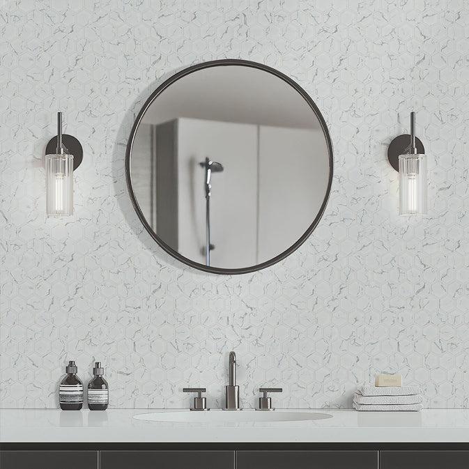 MSI Carrara Hexagon (2" Pieces) 12" x 12" Matte Porcelain Mosaic Tile