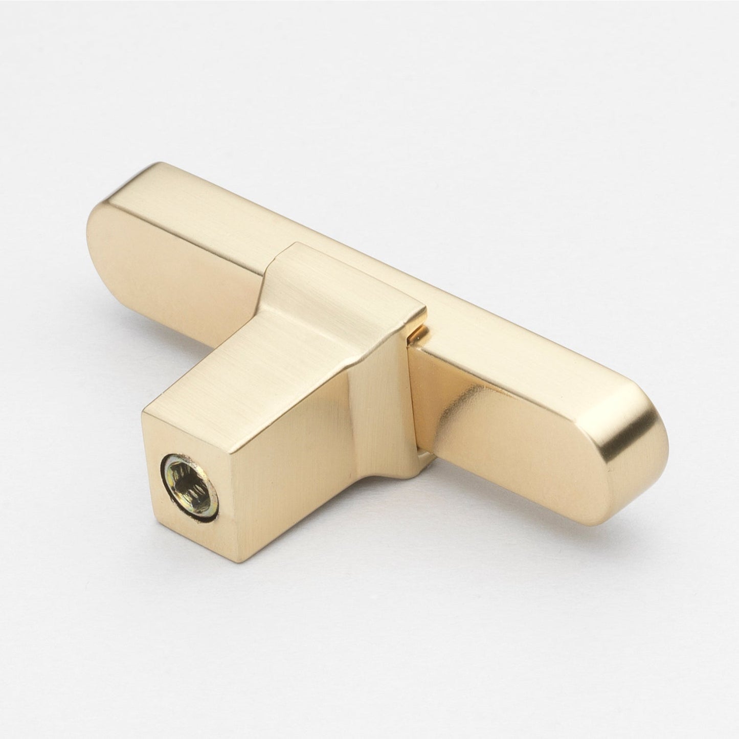 2 1/4" (57mm) Solid Flat Drawer Cabinet T-Knob