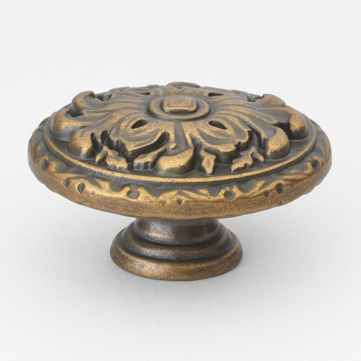 2" (51mm) Ornate Oval Cabinet Knob