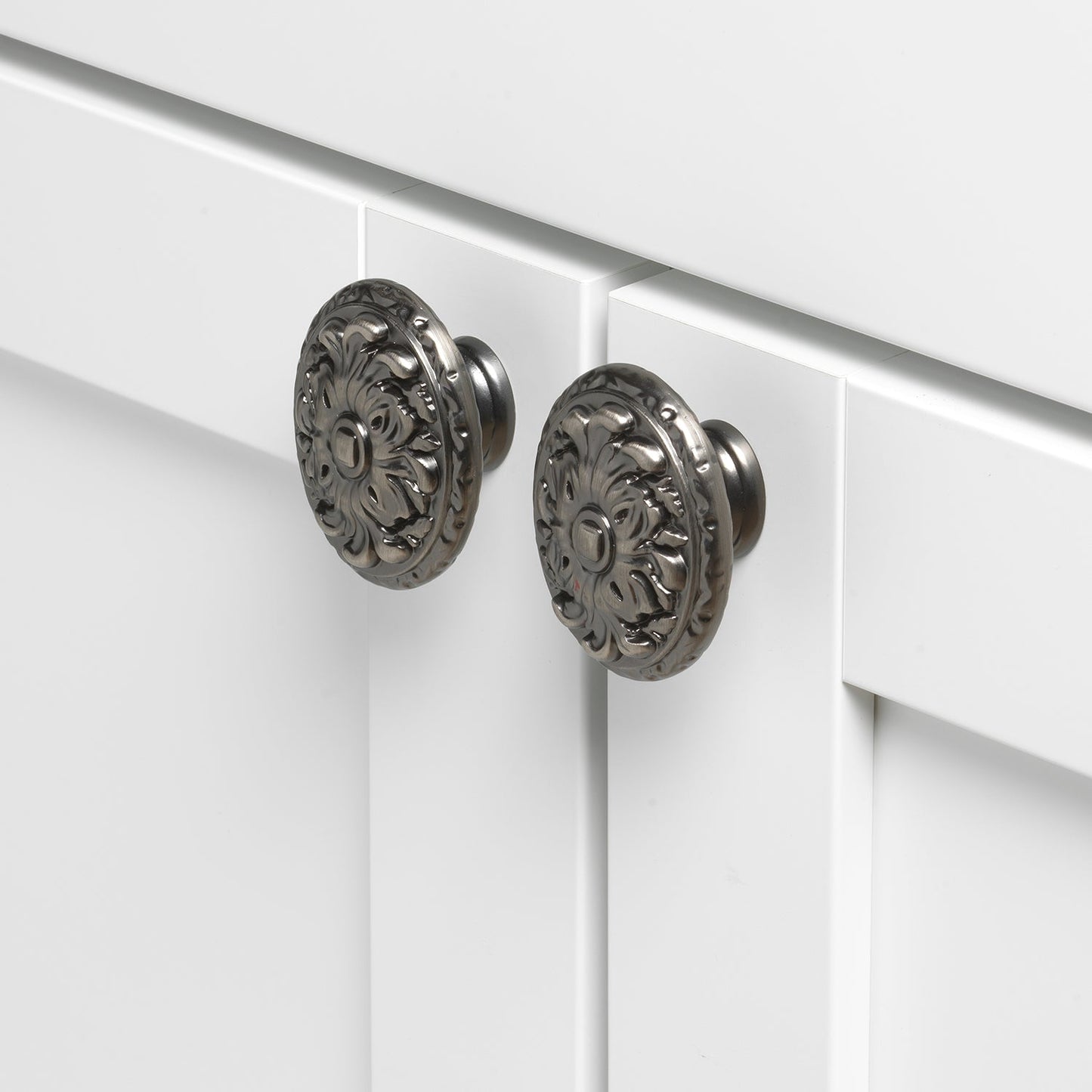 2" (51mm) Ornate Oval Cabinet Knob