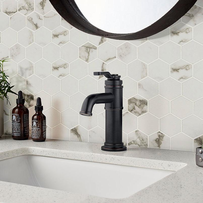 MSI Pietra Statuario Hexagon (2" Pieces) 11.75" x 12" Matte Porcelain Mosaic Tile