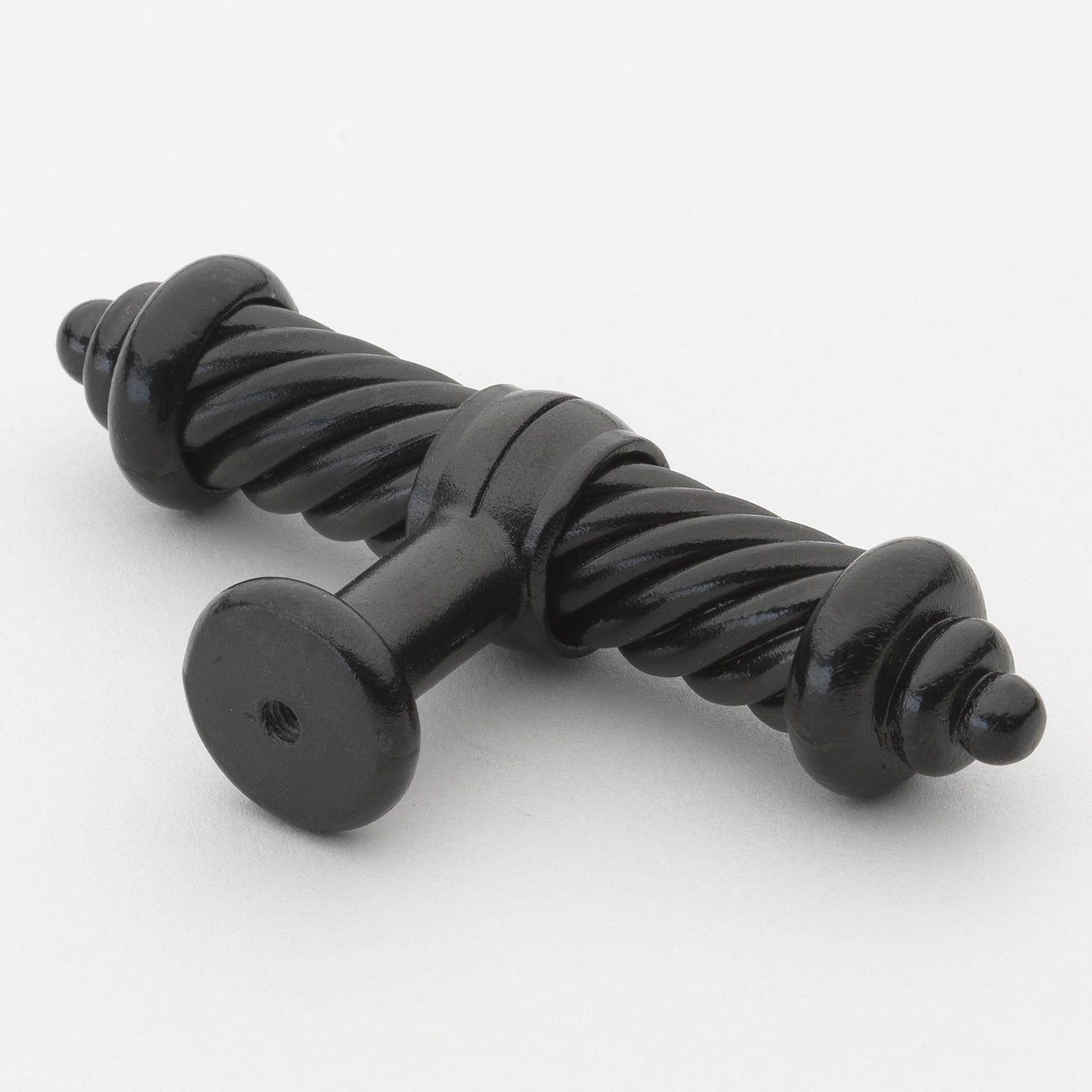 3 1/2" (89mm) Twisted Cabinet T-Knob