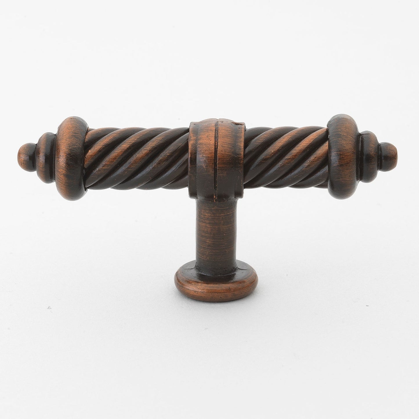 3 1/2" (89mm) Twisted Cabinet T-Knob