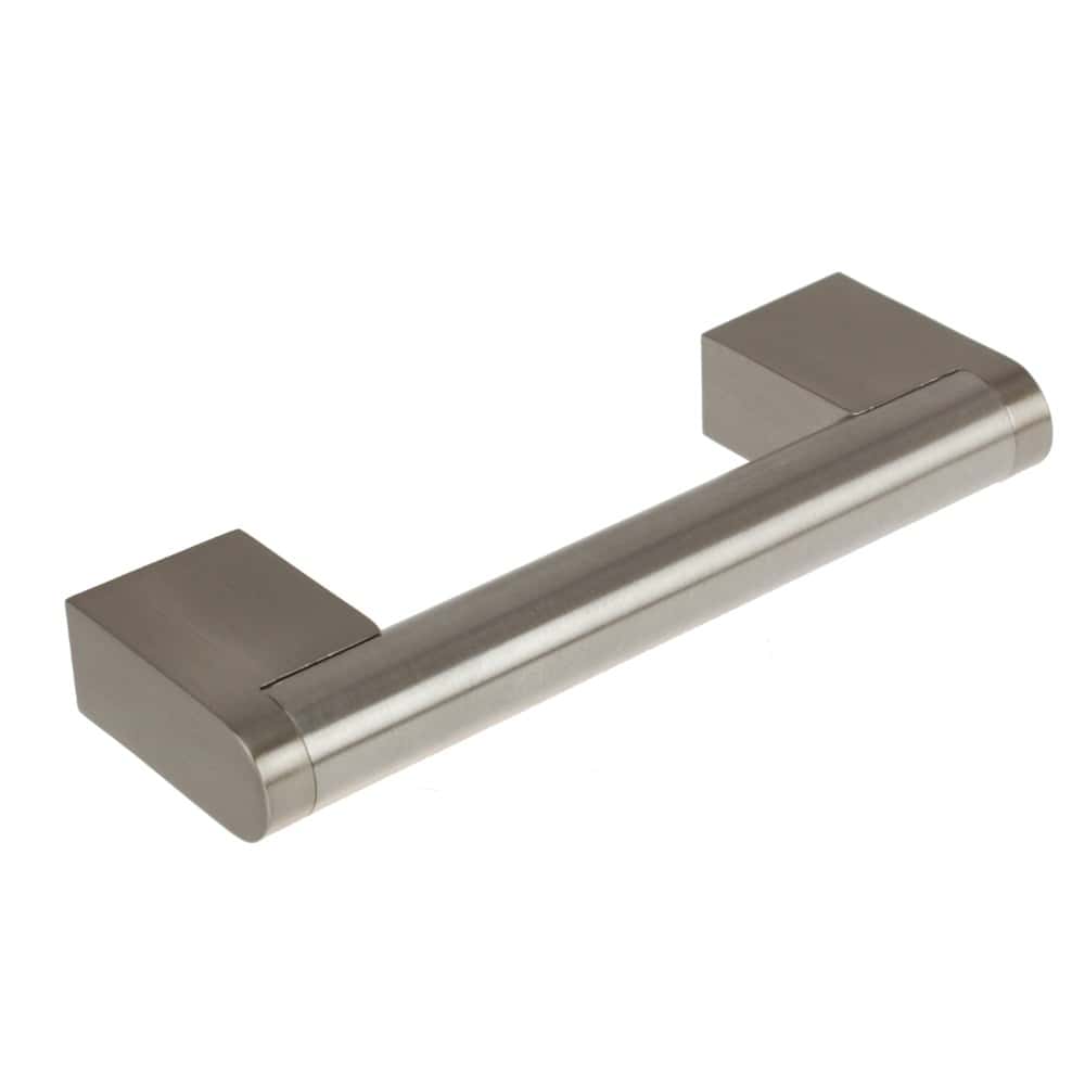 3 3/4" (96mm) Center to Center Stainless Steel Round Cross Bar Pull Cabinet Handle