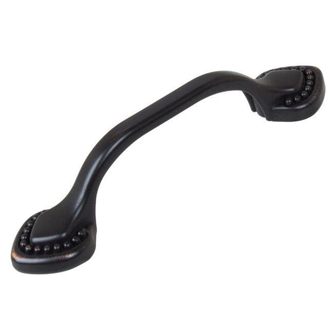 3" (76mm) Center to Center Beaded Spade Pull Hardware Cabinet Handle