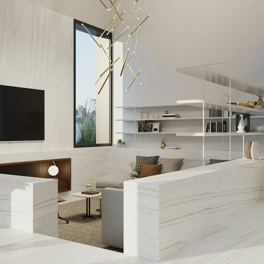 Cosentino Dekton Onirika Collection Limbo Polished 130" x 64" Dekton Slab