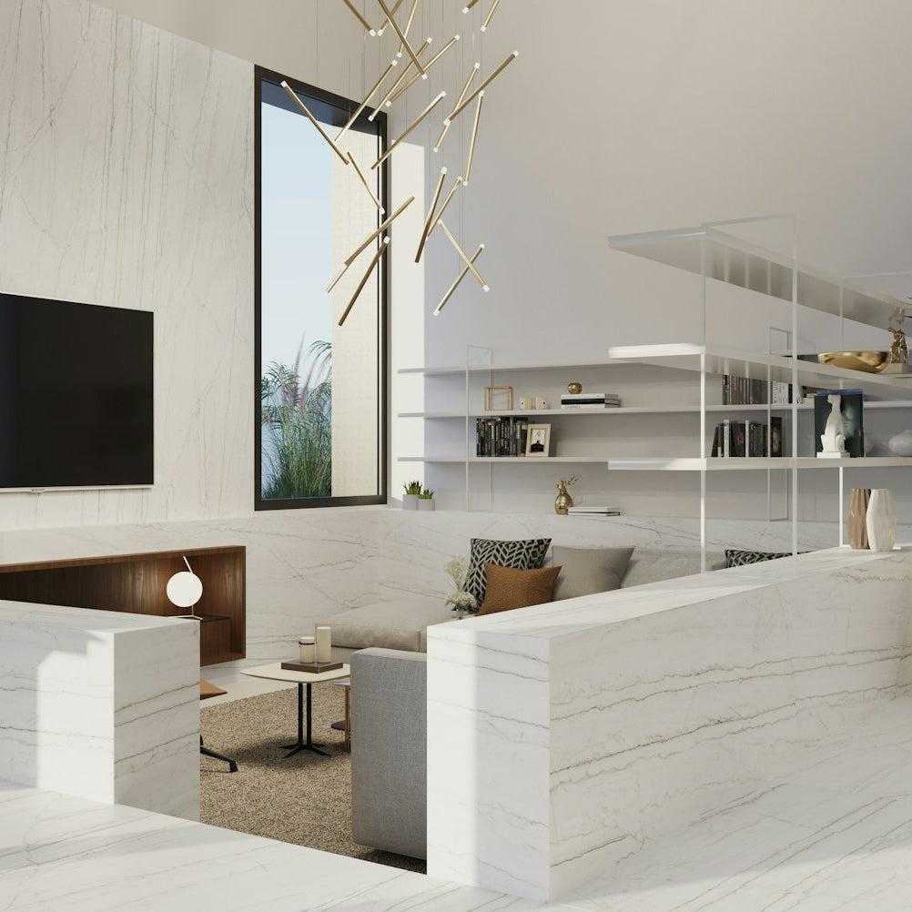 Cosentino Dekton Onirika Collection Limbo Polished 130" x 64" Dekton Slab