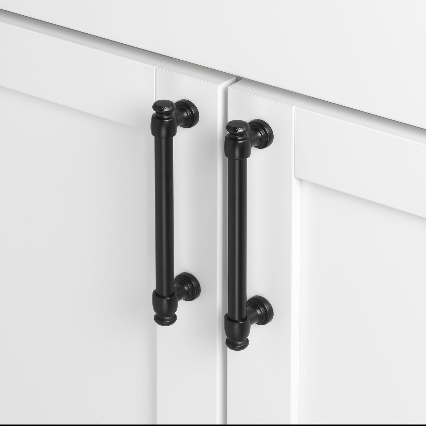 5 1/16" (128mm) Center to Center Classic Euro Bar Pull Cabinet Handle