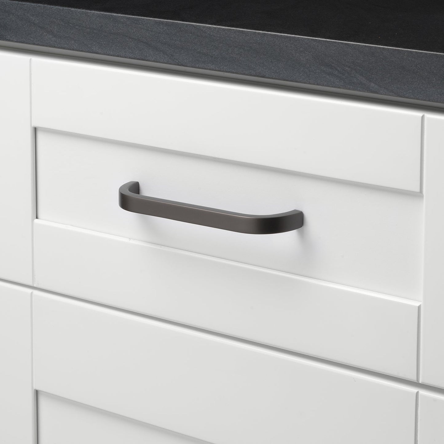 5 1/16" (128mm) Center to Center Curved Bar Pull Cabinet Handle