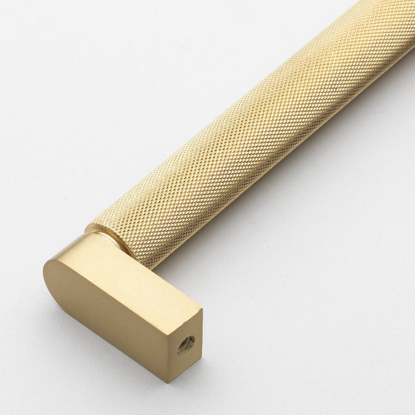 5 1/16" (128mm) Center to Center Knurled Bar Pull Cabinet Handle