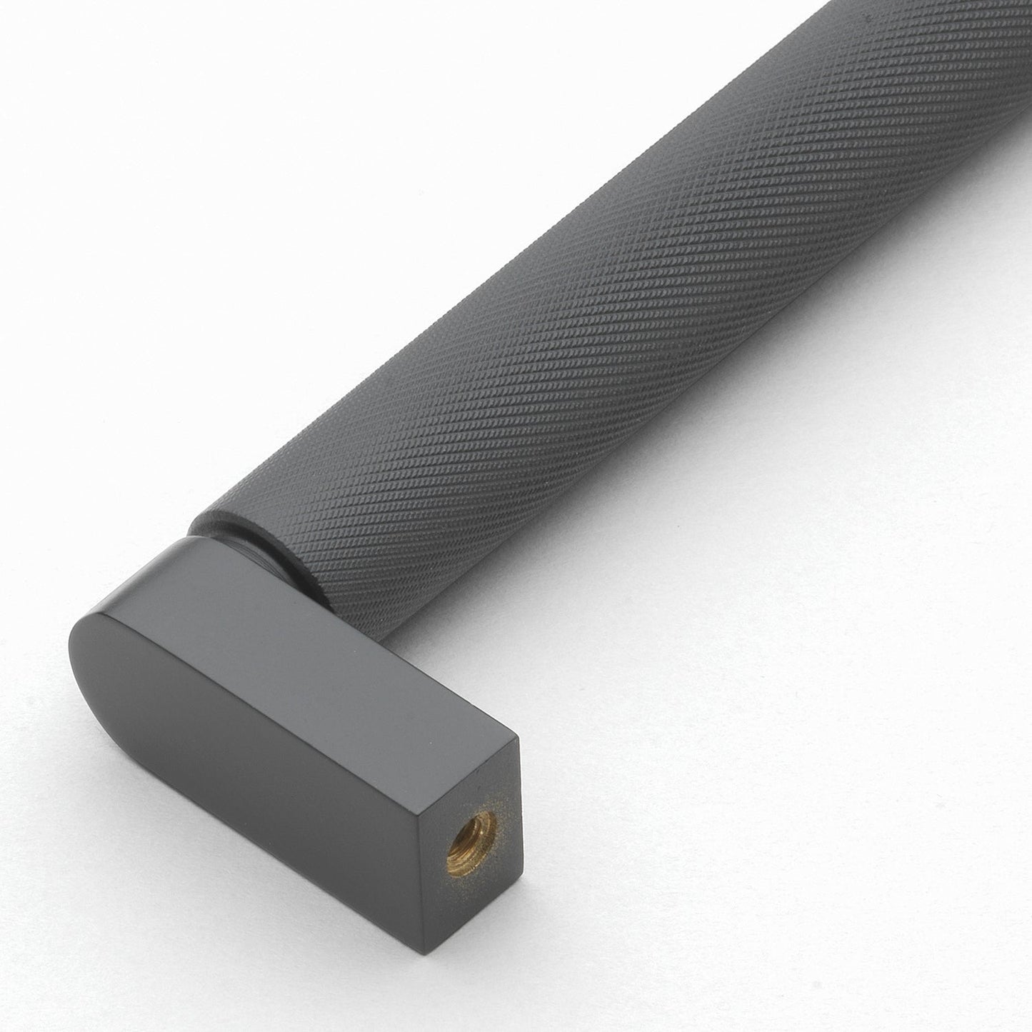 5 1/16" (128mm) Center to Center Knurled Bar Pull Cabinet Handle