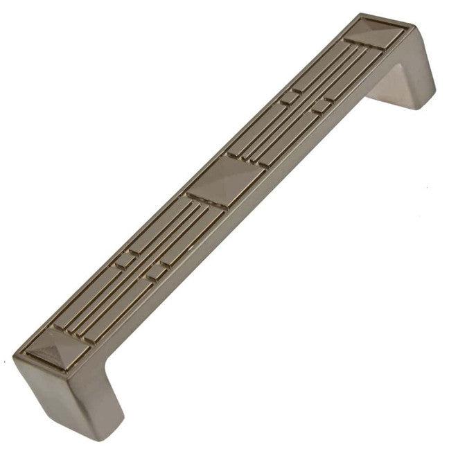 5 1/16" (128mm) Center to Center Modern Rectangular Flat Pyramid Pull Cabinet Handle