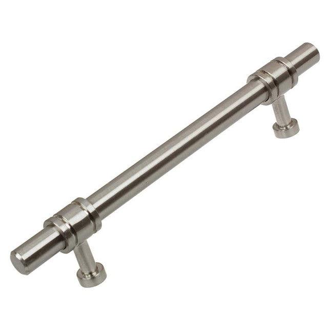 5 1/16" (128mm) Center to Center Solid Barrel Ring Bar Pull Cabinet Handle