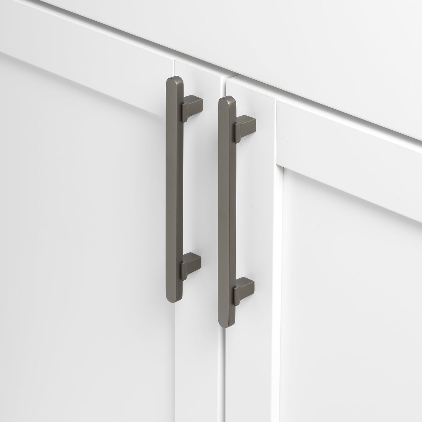 5 1/16" (128mm) Center to Center Solid Flat Bar Pull Cabinet Handle