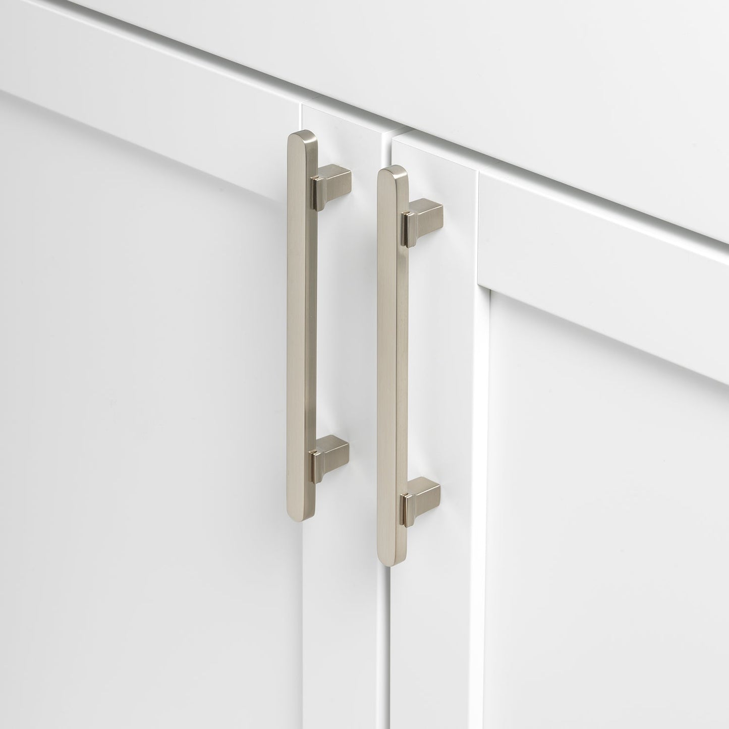 5 1/16" (128mm) Center to Center Solid Flat Bar Pull Cabinet Handle