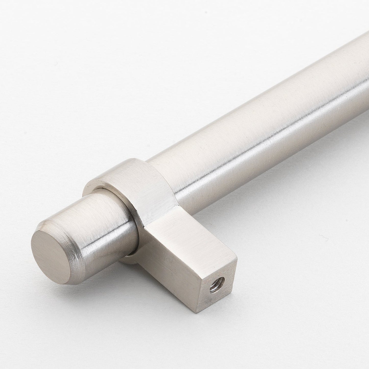 5 1/16" (128mm) Center to Center Solid Steel Bar Pull Cabinet Handle