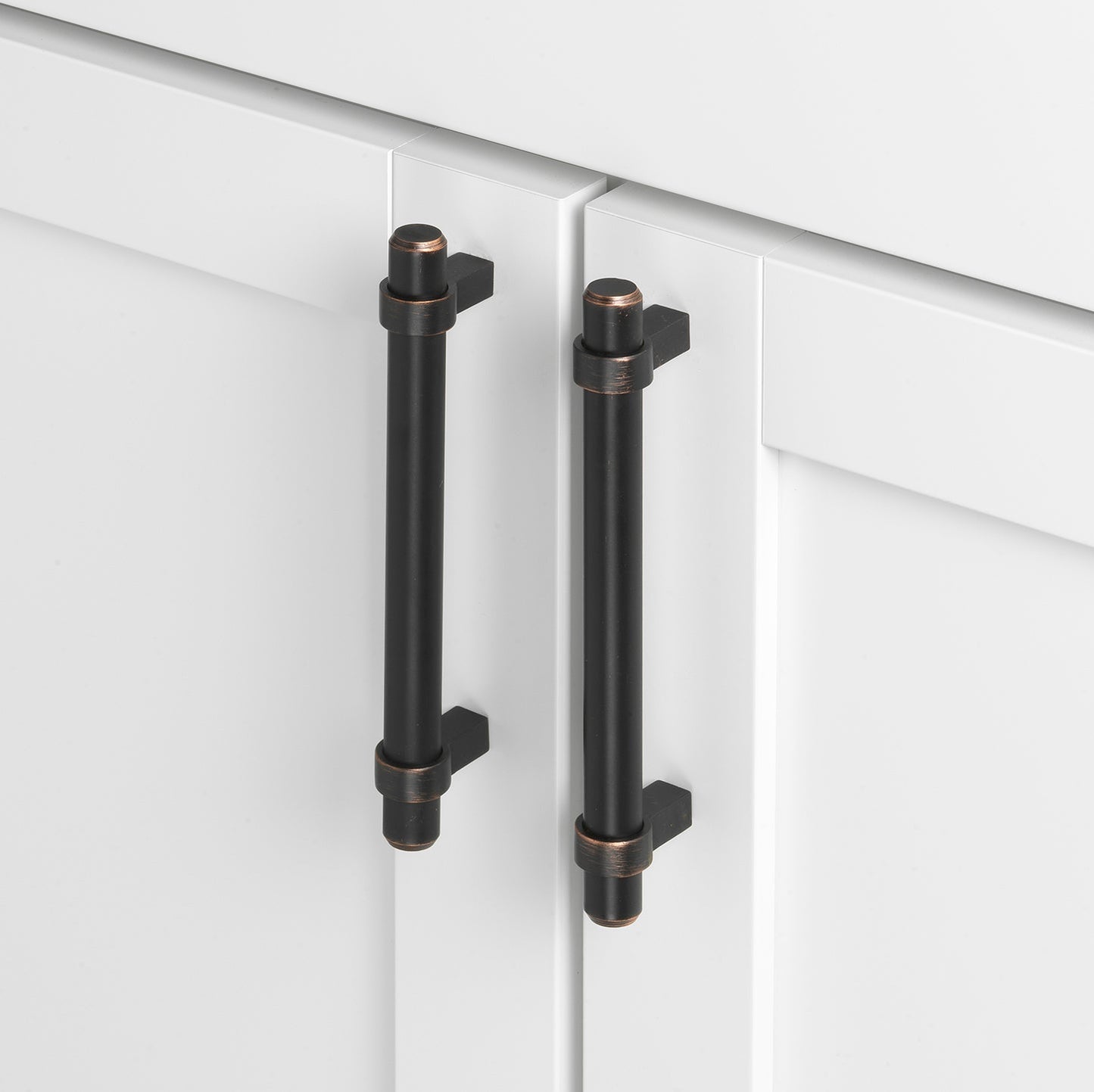 5 1/16" (128mm) Center to Center Solid Steel Bar Pull Cabinet Handle