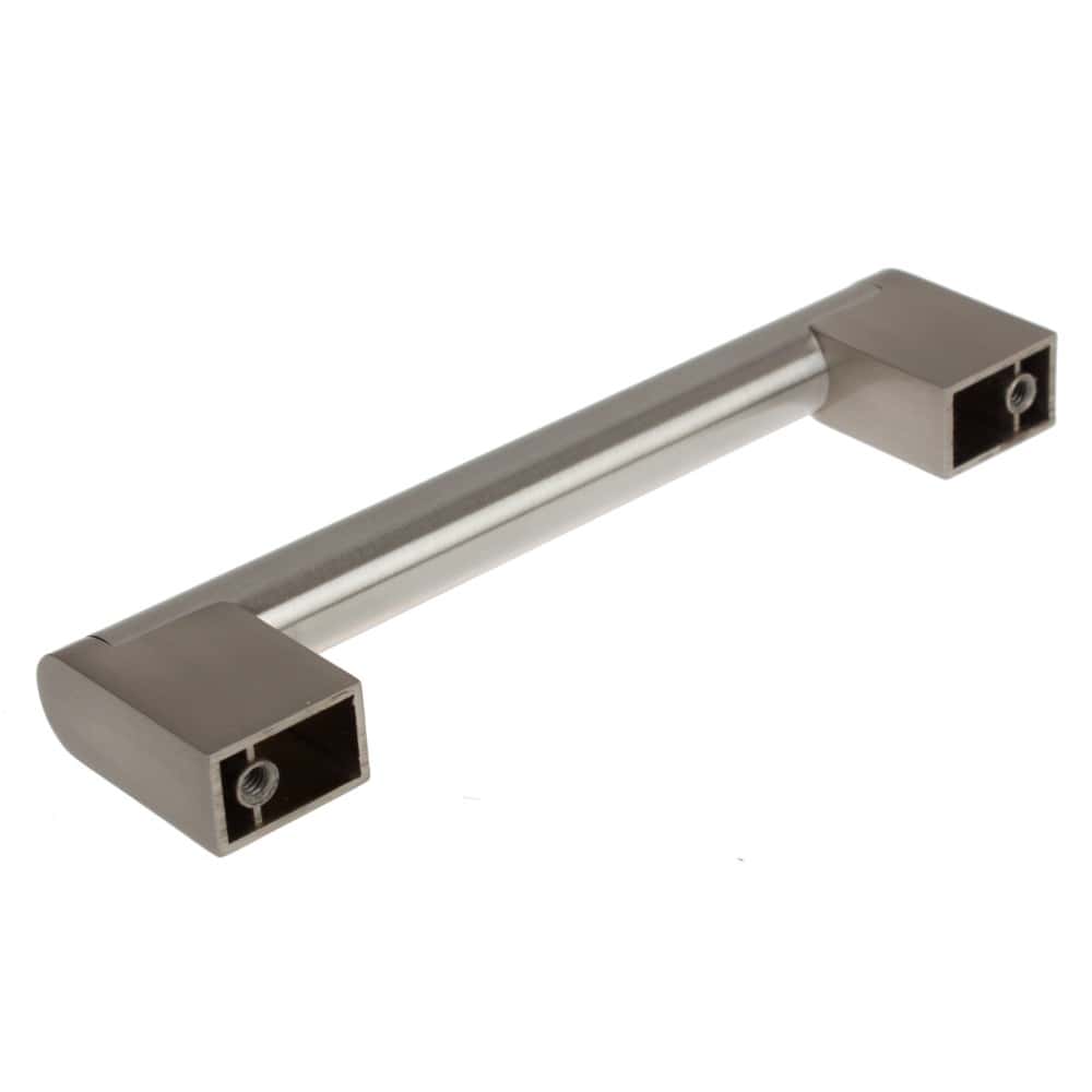 5 1/16" (128mm) Center to Center Stainless Steel Round Cross Bar Pull Cabinet Handle