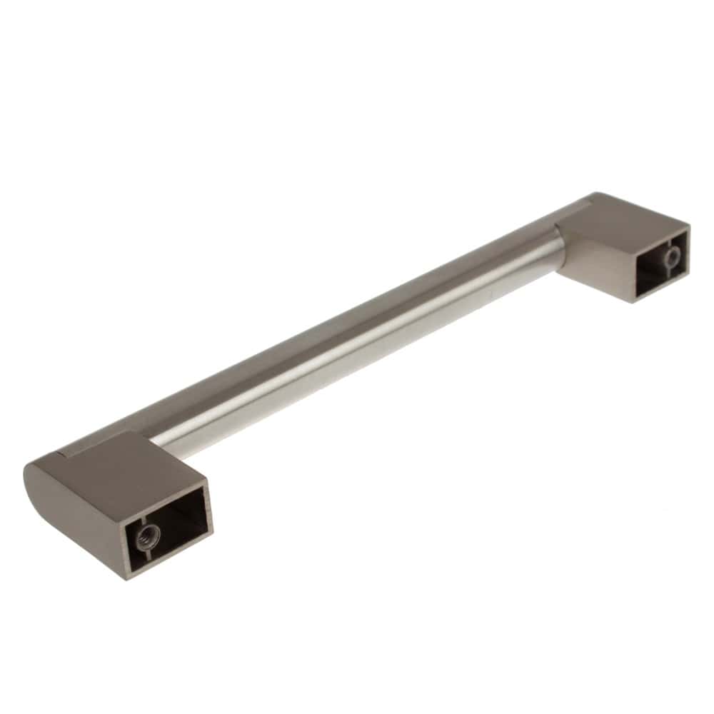 6 1/4" (160mm) Center to Center Stainless Steel Round Cross Bar Pull Cabinet Handle