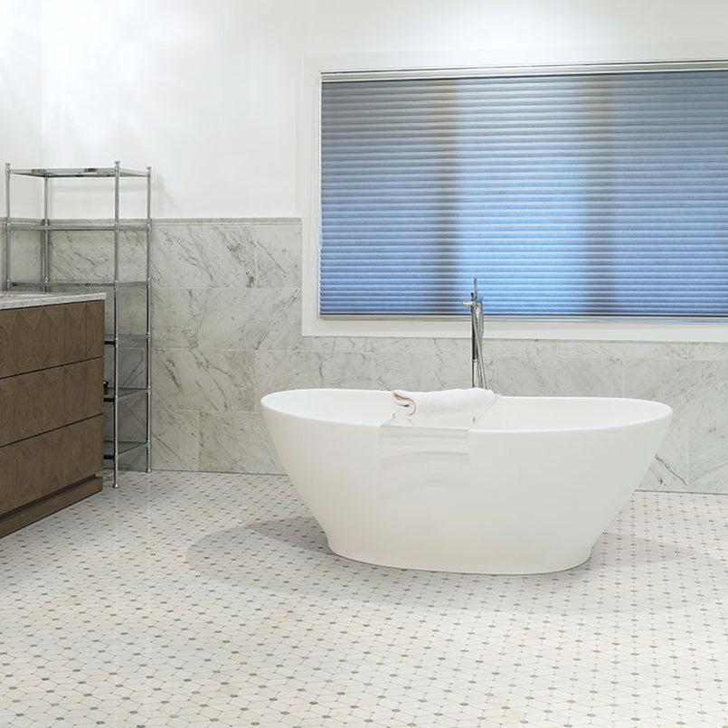 MSI Cecily Grigio 11.5" x 11.75" Polished Marble Mosaic Tile