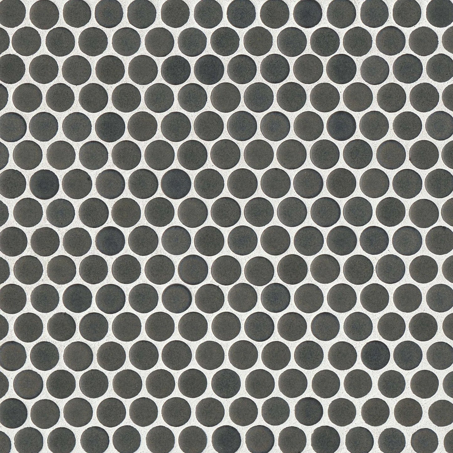 Bedrosians 360 Collection Iron (3/4" x 3/4" Pieces) 12" x 12" Matte Porcelain Mosaic Tile