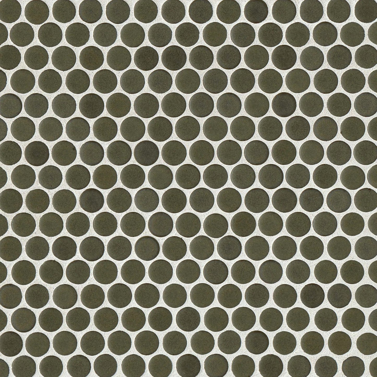 Bedrosians 360 Collection Shale (3/4" x 3/4" Pieces) 12" x 12" Matte Porcelain Mosaic Tile