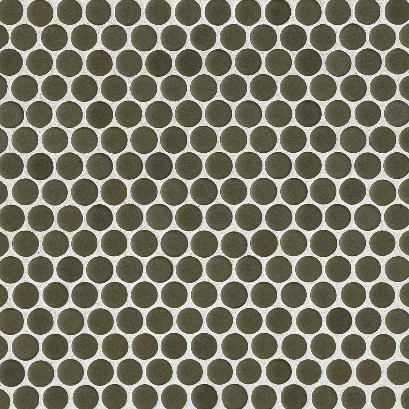 Bedrosians 360 Collection Shale (3/4" x 3/4" Pieces) 12" x 12" Matte Porcelain Mosaic Tile