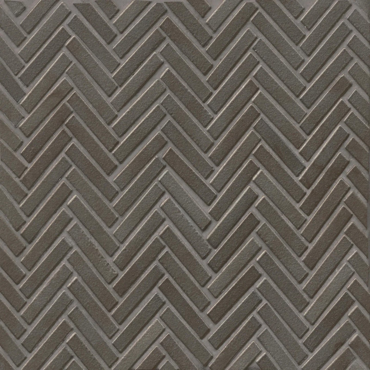 Bedrosians 90 Collection Metallic (1/2" x 2" Pieces) 11" x 12.25" Porcelain Mosaic Tile