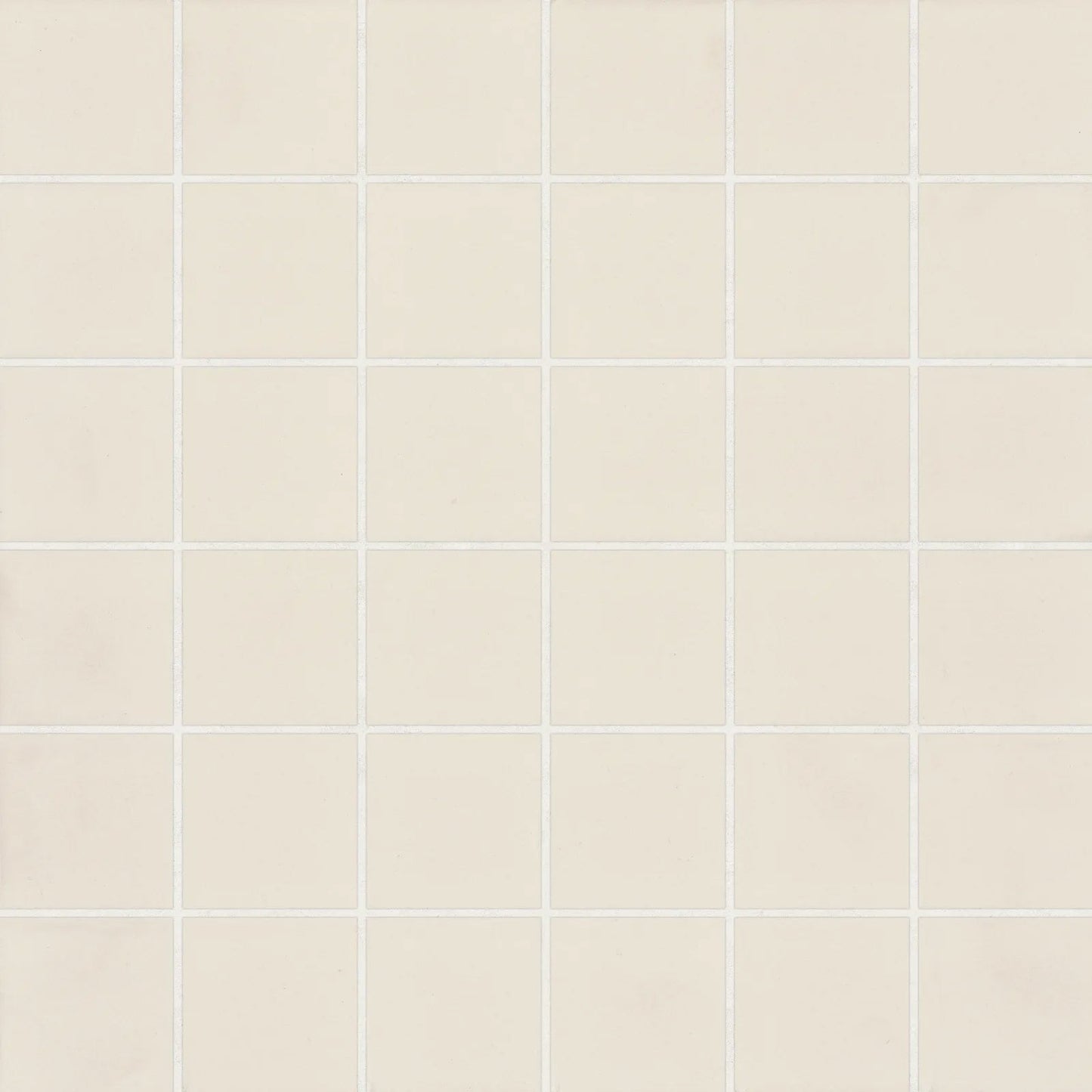 Bedrosians Marin Collection Sand Dollar (2" x 2" Pieces) 12" x 12" Matte Porcelain Mosaic Tile