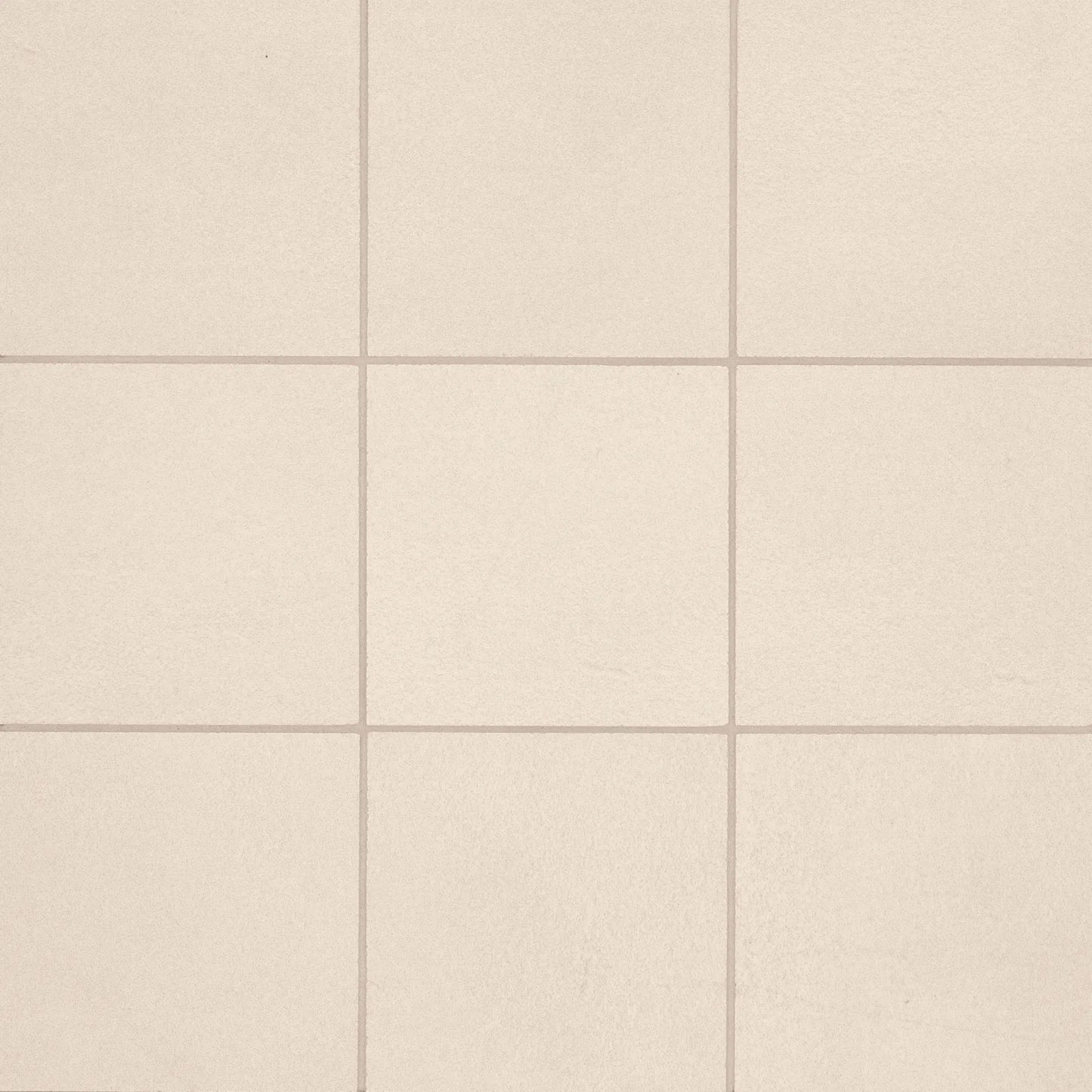 Bedrosians Sahara Collection White (4" x 4" Pieces) 11.75" x 11.75" Matte Porcelain Mosaic Tile