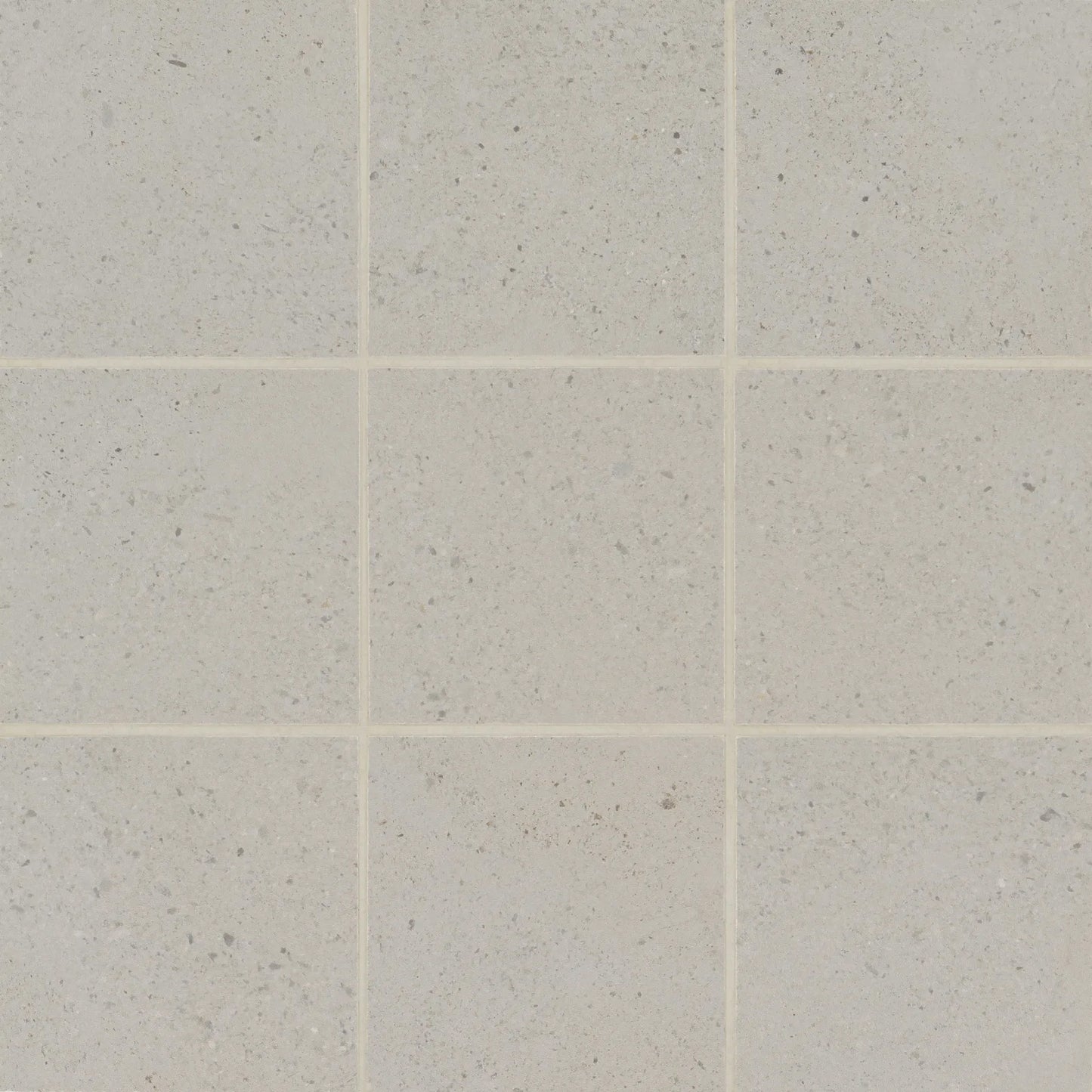 Bedrosians Thaddeus Collection Pearl (4" x 4" Pieces) 12" x 12" Matte Porcelain Mosaic Tile