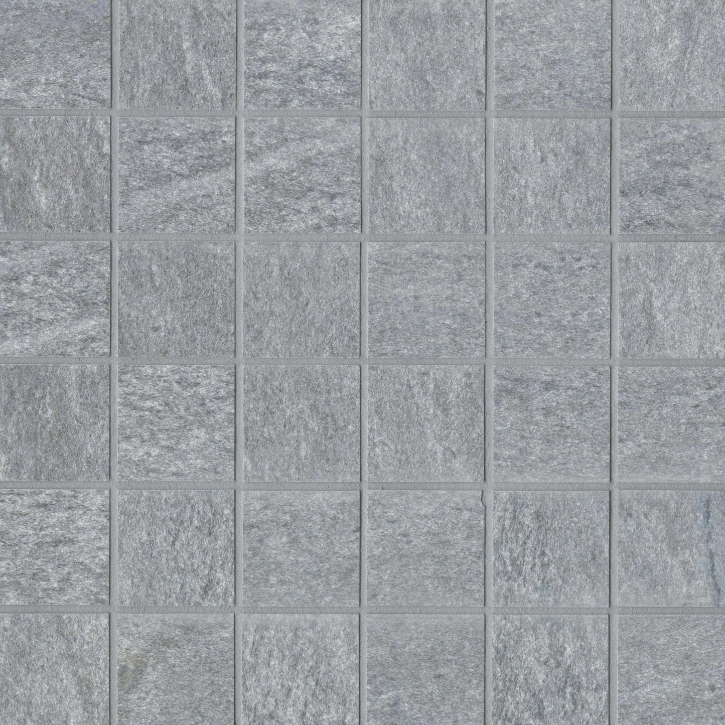Bedrosians Urban 2.0 Collection Lava Grey (2" x 2" Pieces) 12" x 12" Matte Porcelain Mosaic Tile