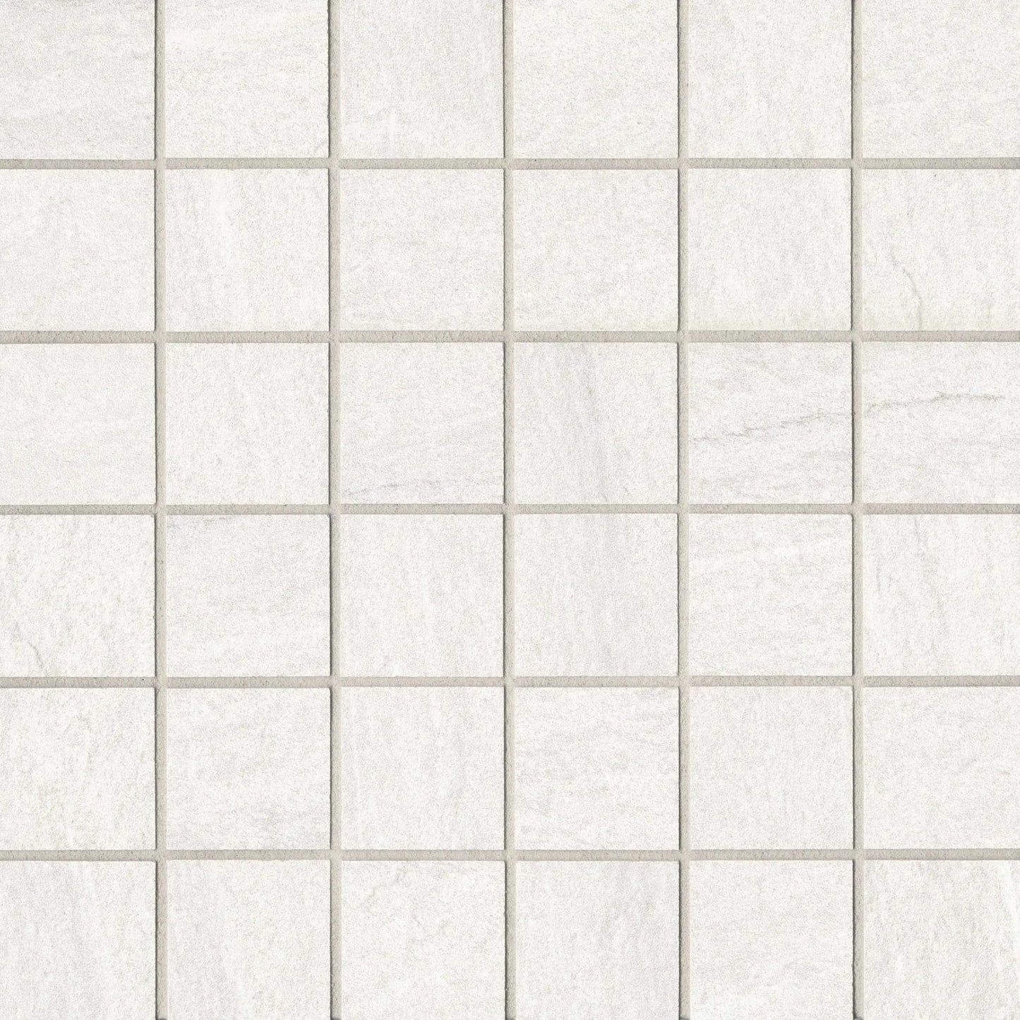 Bedrosians Urban 2.0 Collection Nova White (2" x 2" Pieces) 12" x 12" Matte Porcelain Mosaic Tile
