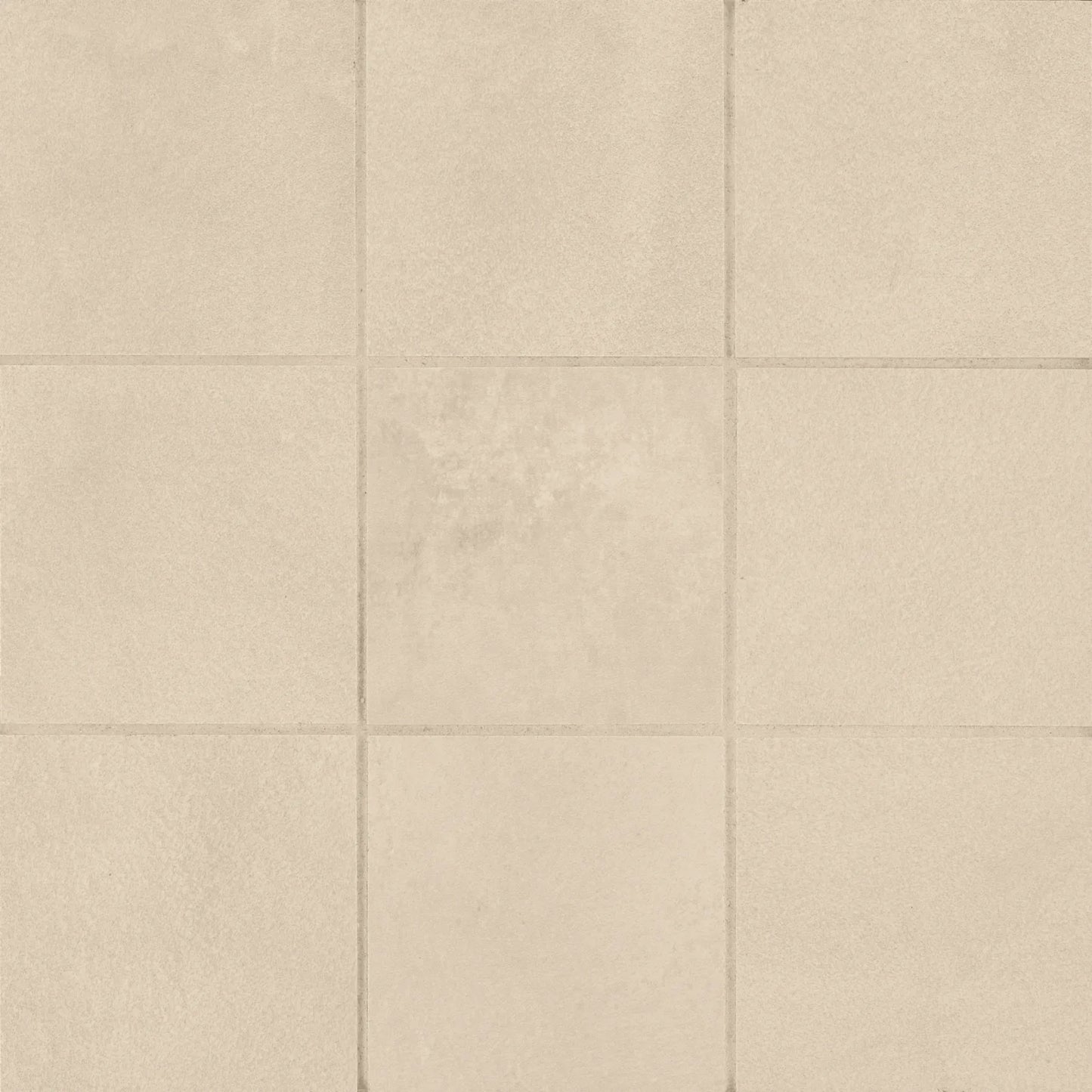 Bedrosians Wave Collection Sand (4" x 4" Pieces) 12" x 12" Porcelain Mosaic Tile